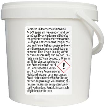 Algin-Borax-Soda ABS - 5 Liter - Ameisen Schnecken Milben Schimmel